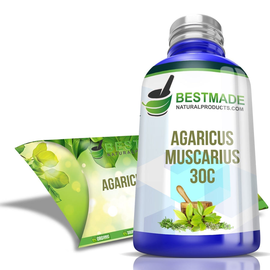 Agaricus Muscarius Pills Remedy for Vertigo Delirium and