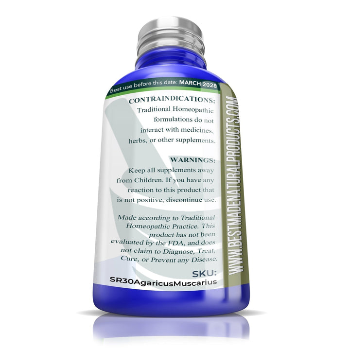 Agaricus Muscarius Pills Remedy for Vertigo Delirium and