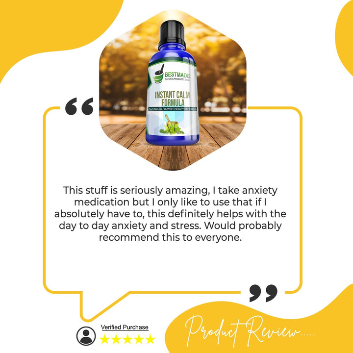 Flower Essence Blend Therapy & Natural Remedy - Simple