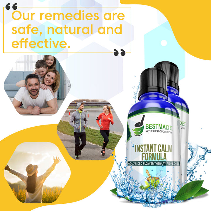 Flower Essence Blend Therapy & Natural Remedy - Simple