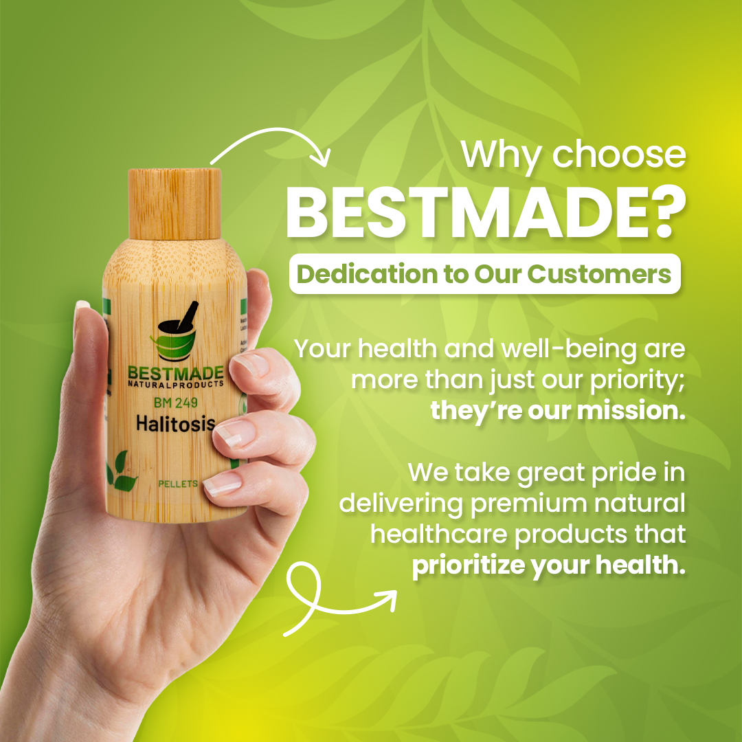 Halitosis Natural Remedy for Bad Breath BM249 - Helps