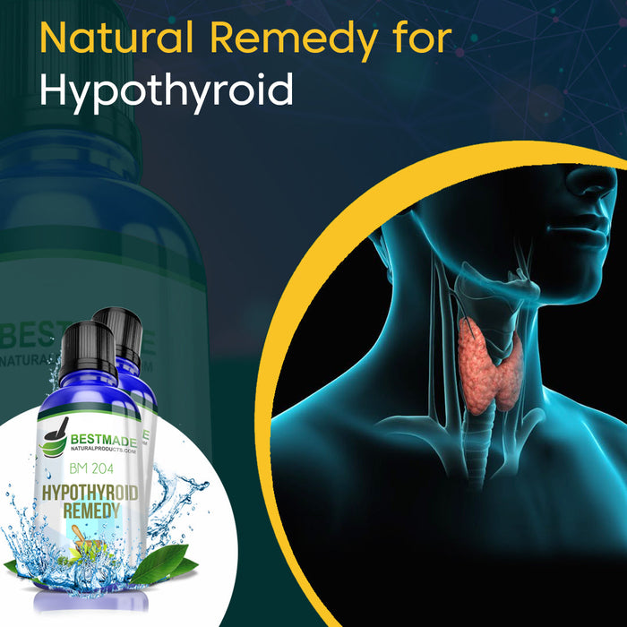 Natural Remedy for Hypothyroidism BM204 30ml - Simple 