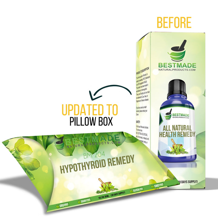 Natural Remedy for Hypothyroidism BM204 30ml - Simple