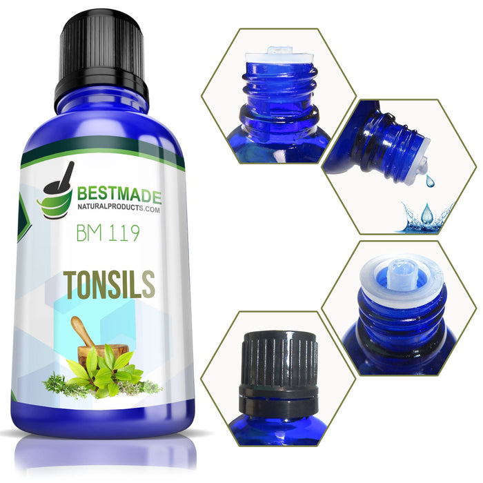 Natural Remedy for Tonsillitis (BM119) 30ml - Simple Product
