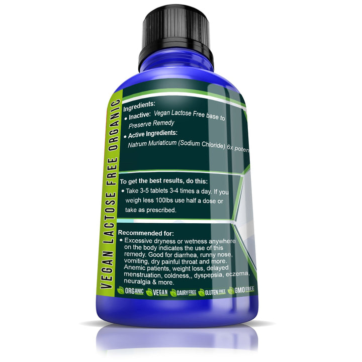 Vegan Lactose Free Organic Fluid Regulation Remedy - Simple