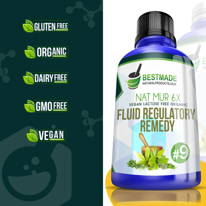 Vegan Lactose Free Organic Fluid Regulation Remedy - Simple