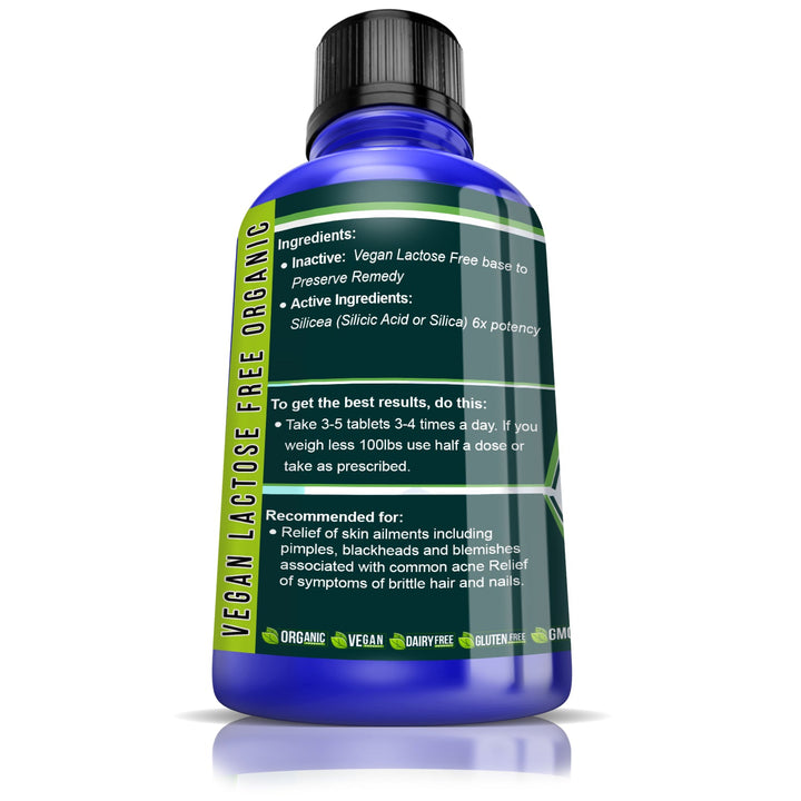 Vegan Lactose Free Organic Hair Skin & Nail Nutrient -