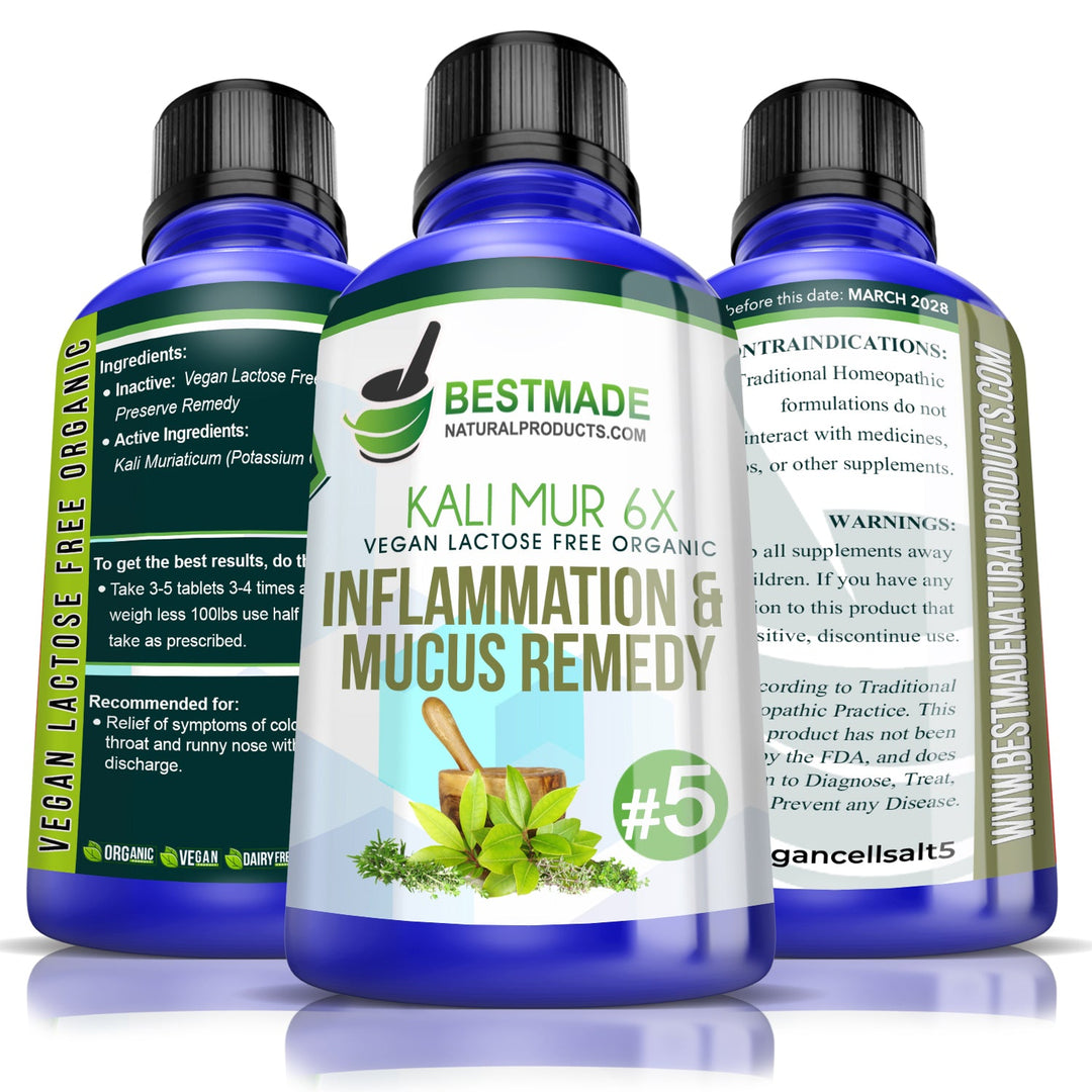 Vegan Lactose Free Organic Inflammation & Mucosa Remedy -