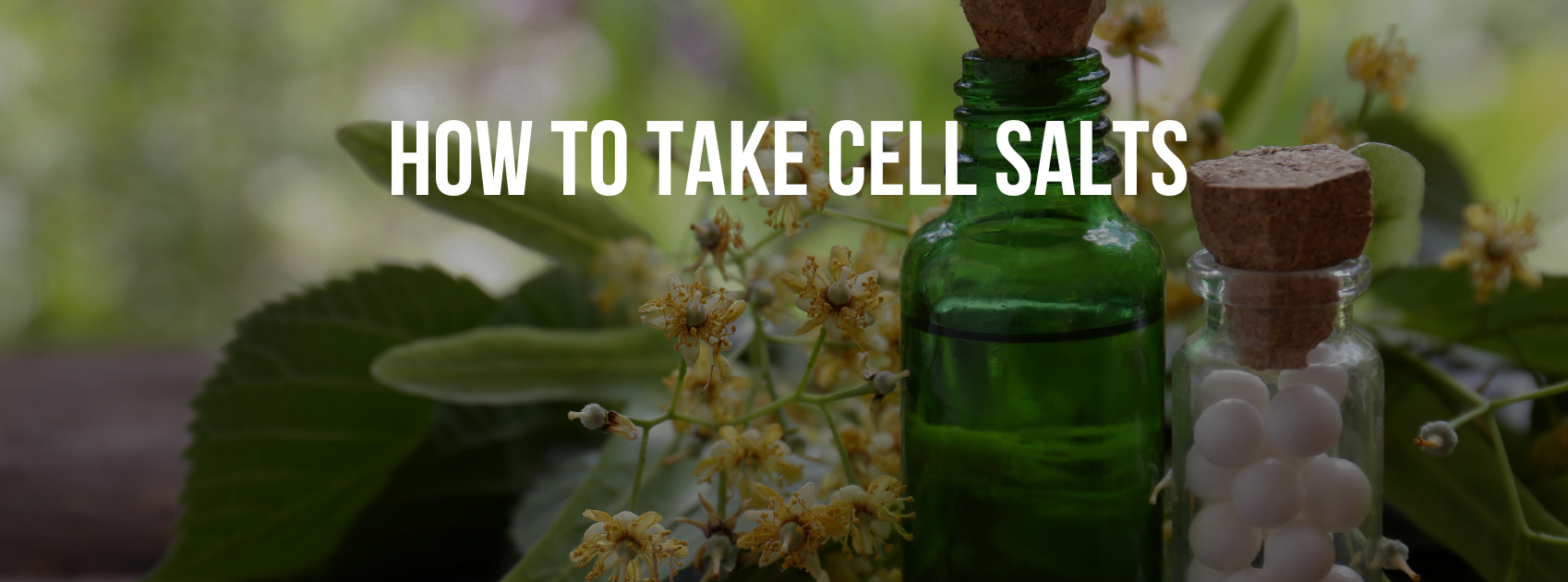 How to Take Cell Salts: A Guide to Pellets, Drops & Dosages