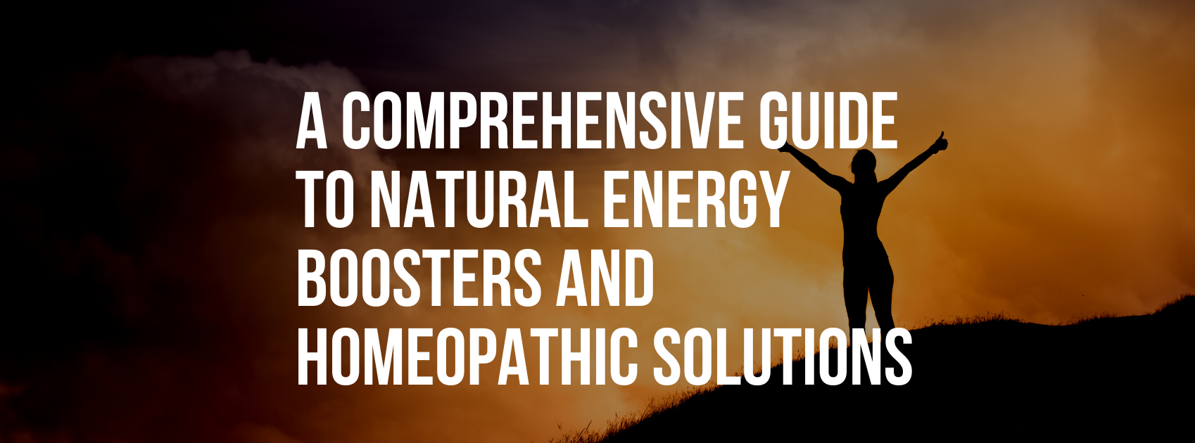 Natural Energy Boosters: A Comprehensive Guide to Natural Energy Boosters and Homeopathic Solutions for Fatigue