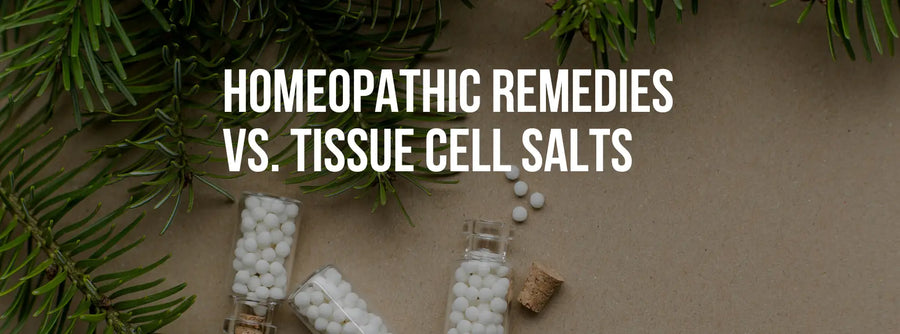 Homeopathic Remedies vs. Tissue Cell Salts: Differences