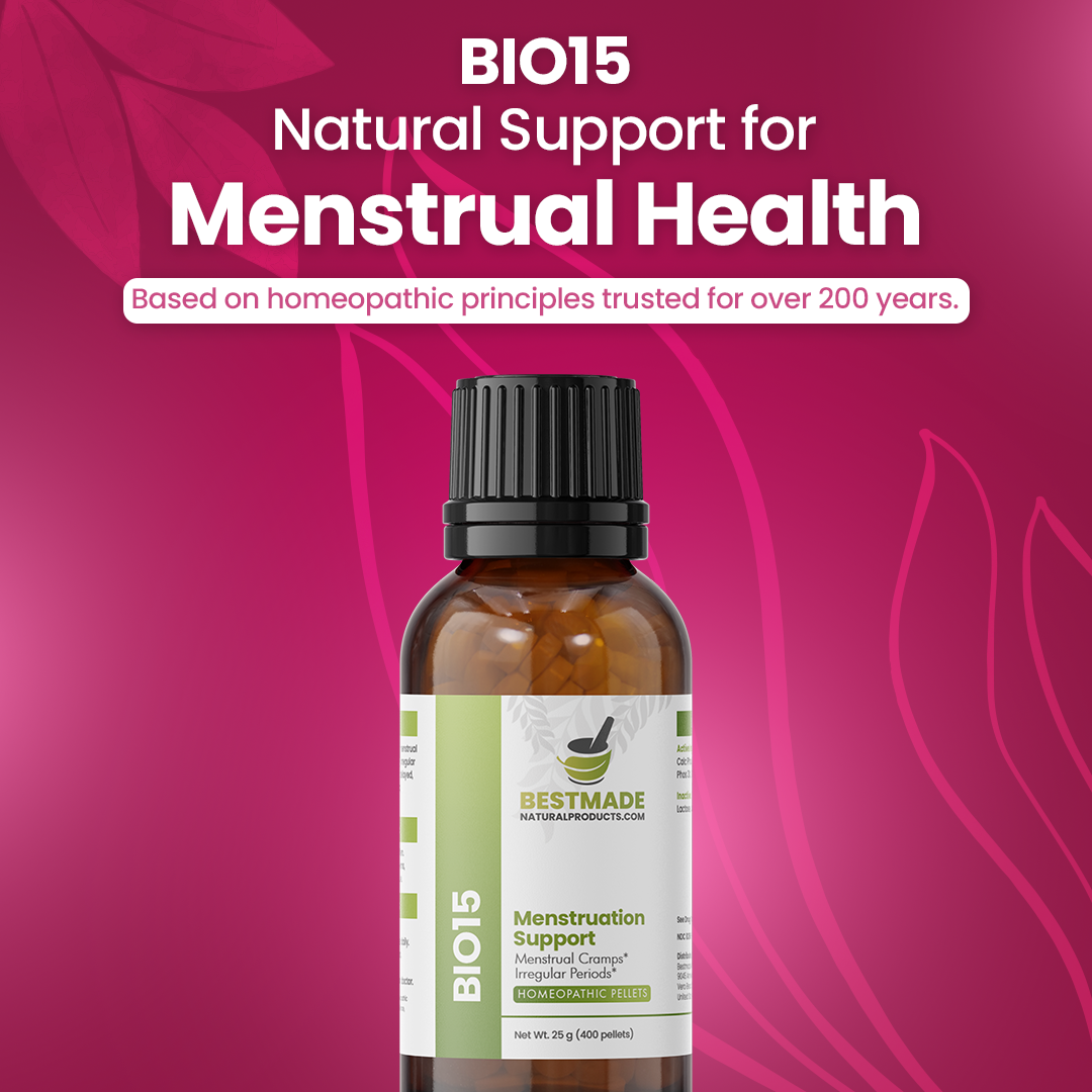 Menstrual Support BIO15 - Cell Salt Combination for Irregular, Painful or Heavy Periods