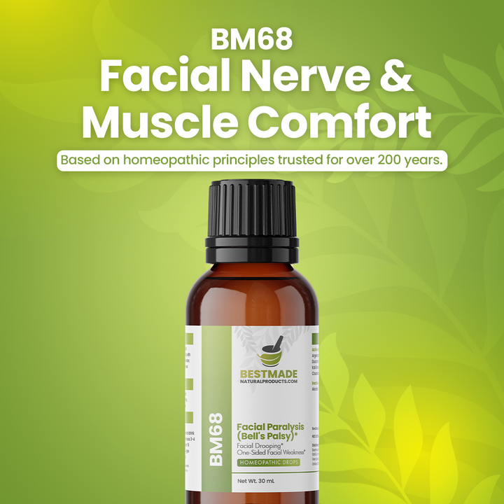 Facial Paralysis Natural Remedy (BM68) - Help with Bell&