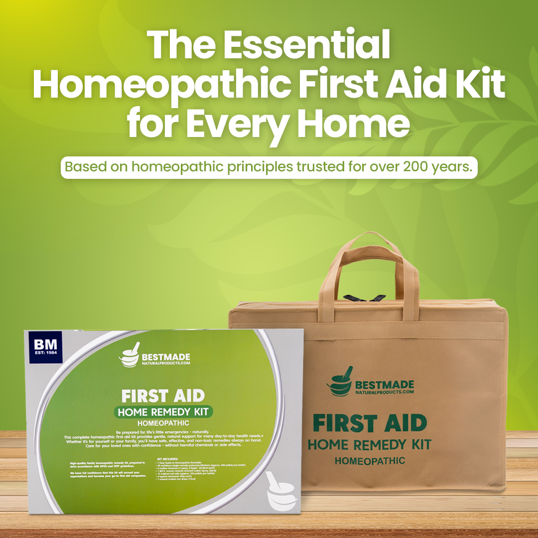 First Aid Homeopathic Home Remedy Kit - 72 Full-sized Bottles of Common Homeopathic Remedies, 12 Cell Salts &amp; Self-Help Guide Included | 15lb Briefcase Design White, 72 Bottles