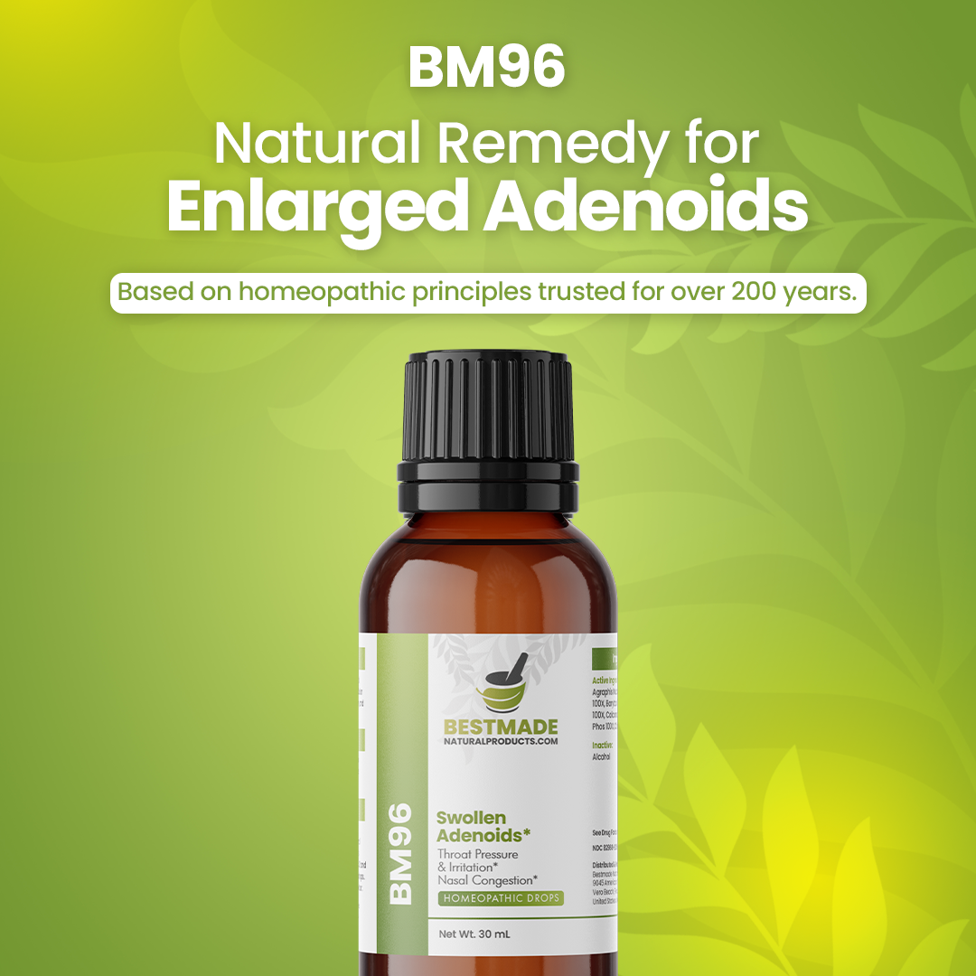 Adentis (Adenoids Aumentado) BM96, 30mL, Um Suplemento Natural para Apoiar a Saúde Adenoida, Alivia Inflamação &amp; Inchaço, Combate A Infecção e Ajuda Você A Respirar Mais Fácil
