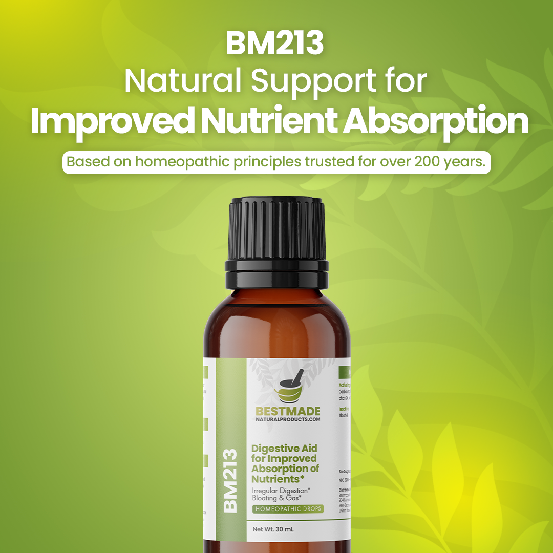 Ayuda digestiva para una mejor absorción de nutrientes BM213
