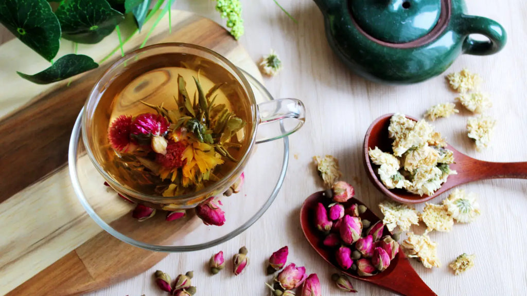 Cup of herbal tea