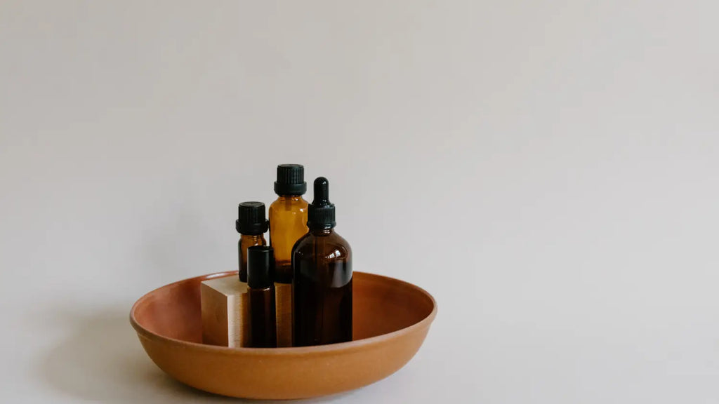 Bottles of homeopathic remedies, cell salts