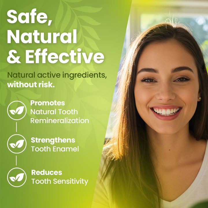 Tooth Remineralization Support - Cell Salt Combination to Reduce Sensitivity, Protect Enamel &amp; Strengthen Teeth | Homeopathic, Non-Toxic, Natural, Pellets, Big Jar