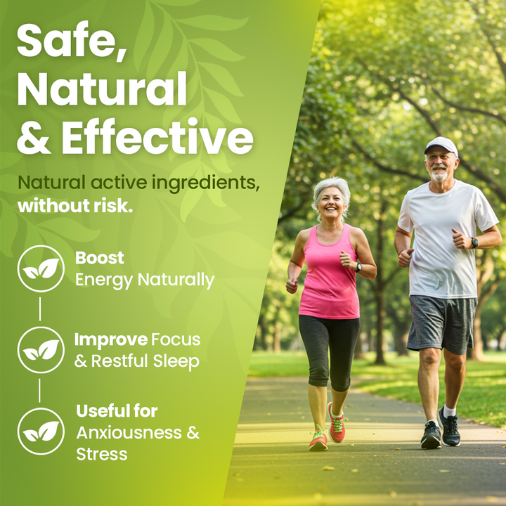 Energy Boost &amp; Nerve Support BIO24 Vegan &amp; Lactose-Free - Cell Salt Combination (Five Phos) for Fatigue, Anxiety, Focus &amp; Restful Sleep | 350 Pellets