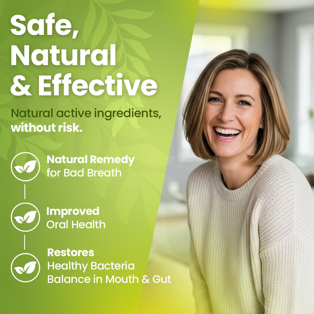 Halitosis Remedy (BM249) - For Bad Breath, Helps Improve Oral Health, Reduce Smelly Breath &amp; Restore Healthy Bacteria in The Mouth | Homeopathic Combination Formula, Non-Toxic, Natural, 30mL Drops