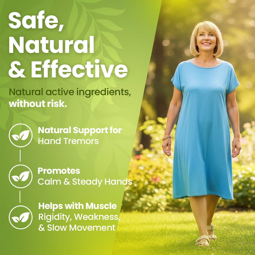 Tremors of Hands Support (BM206) - For Tremor Support, Hand Tremors from Aging, Tiredness, Stress, Muscle Rigidity & Slowed Movement | Homeopathic Combination Remedy, Non-Toxic, Natural, 30 mL Drops