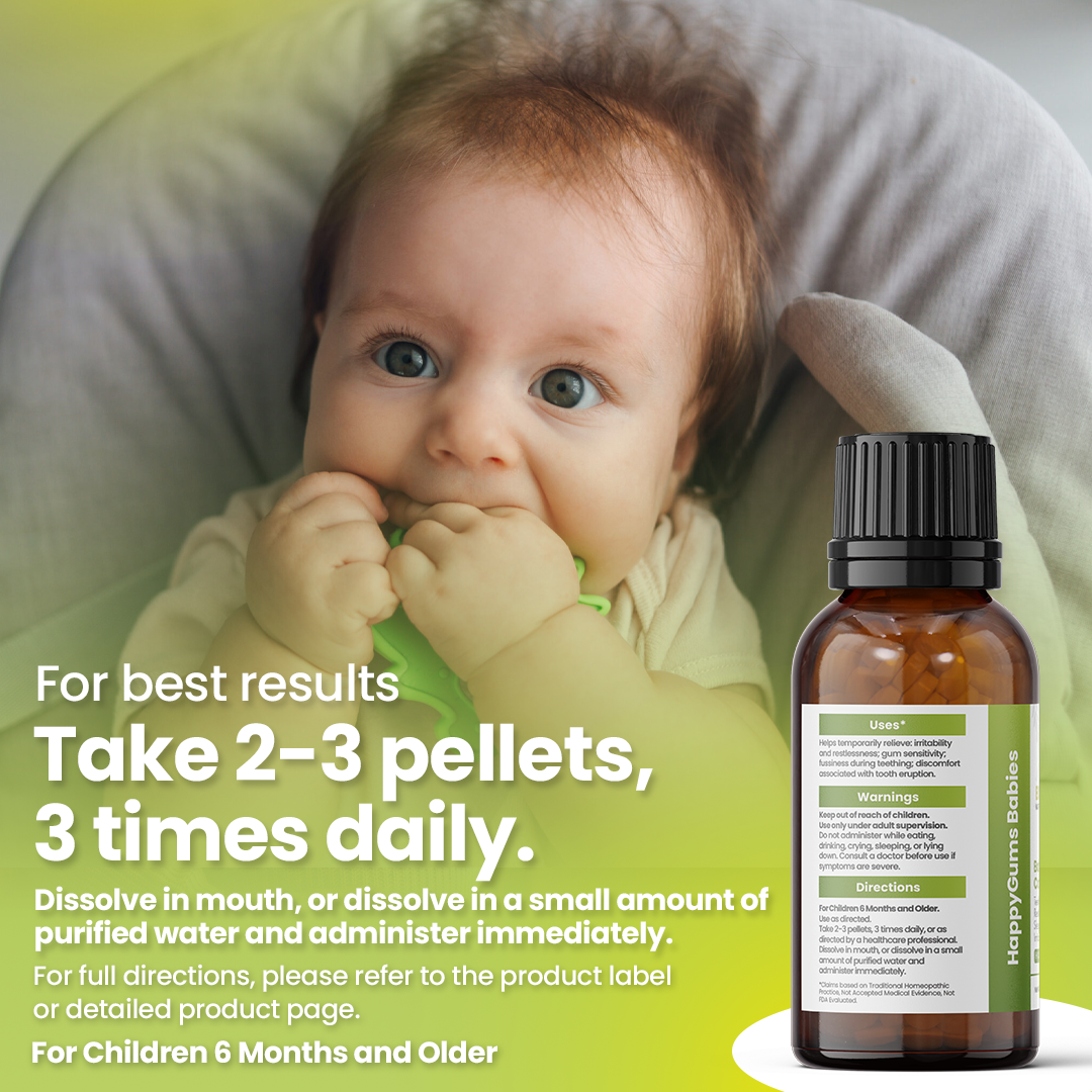HappyGums Baby - Cell Salt Pellets