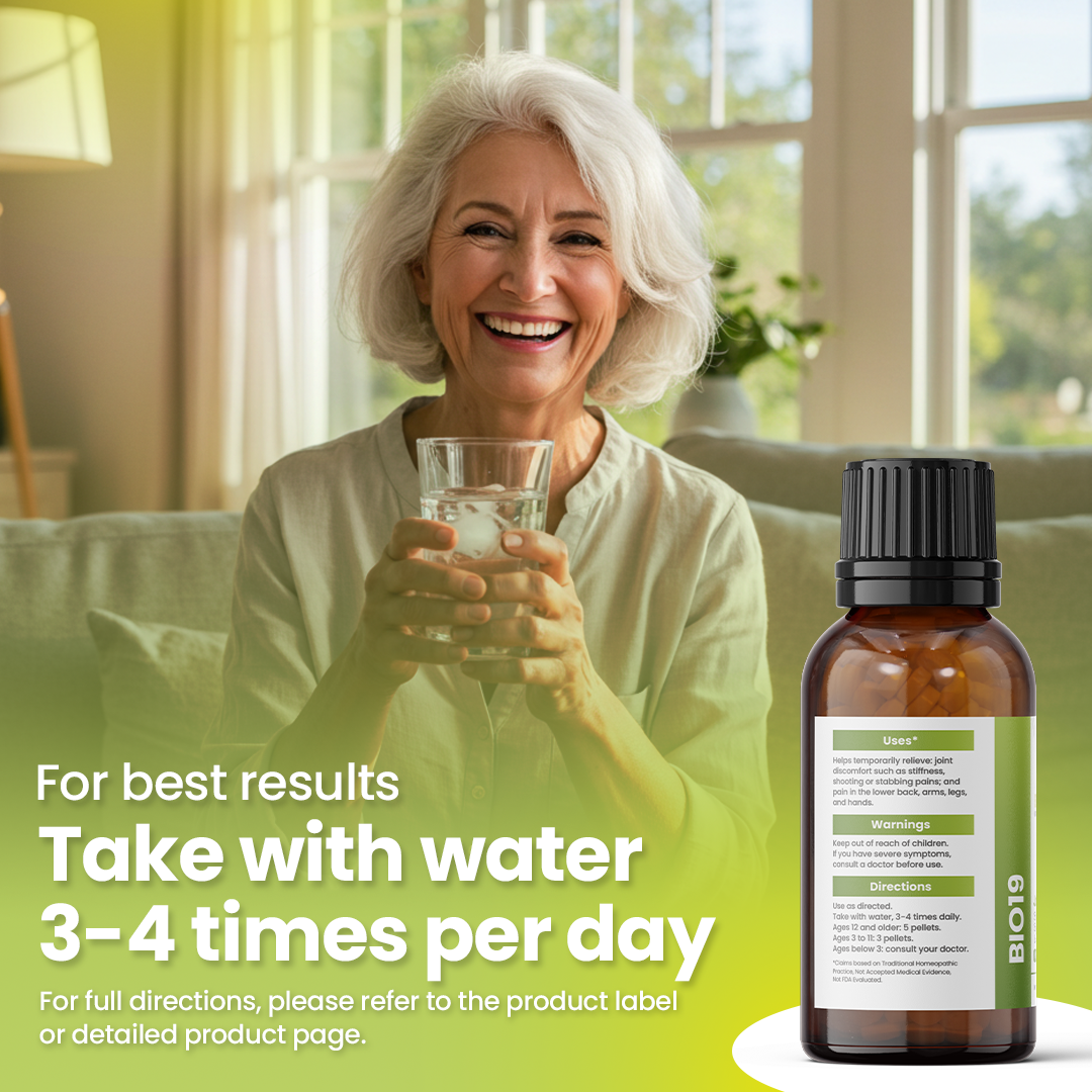 Joint Pain Support BIO19 - Cell Salt Combination for Joint Stiffness, Shooting &amp; Lower Back Pain