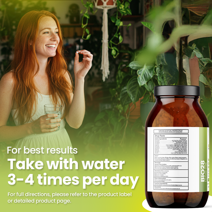 Total Tissue Cell Salt Mineral Combination, BIO28 Vegan &amp; Lactose-Free - Helps Body Absorb Nutrients, Increases Energy Levels, Improves Sleep Patterns, and Restores Vitality | Pellets, Big Jar