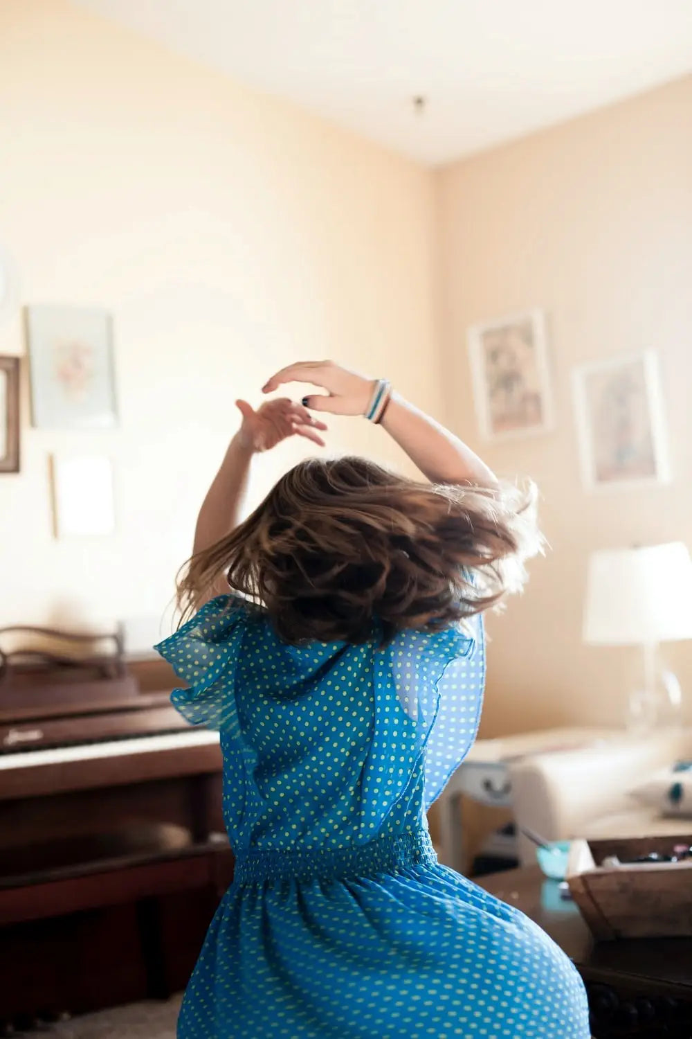 Girl dancing.