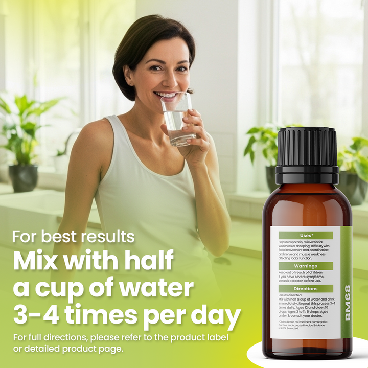 Facial Paralysis Natural Remedy (BM68) - Help with Bell&