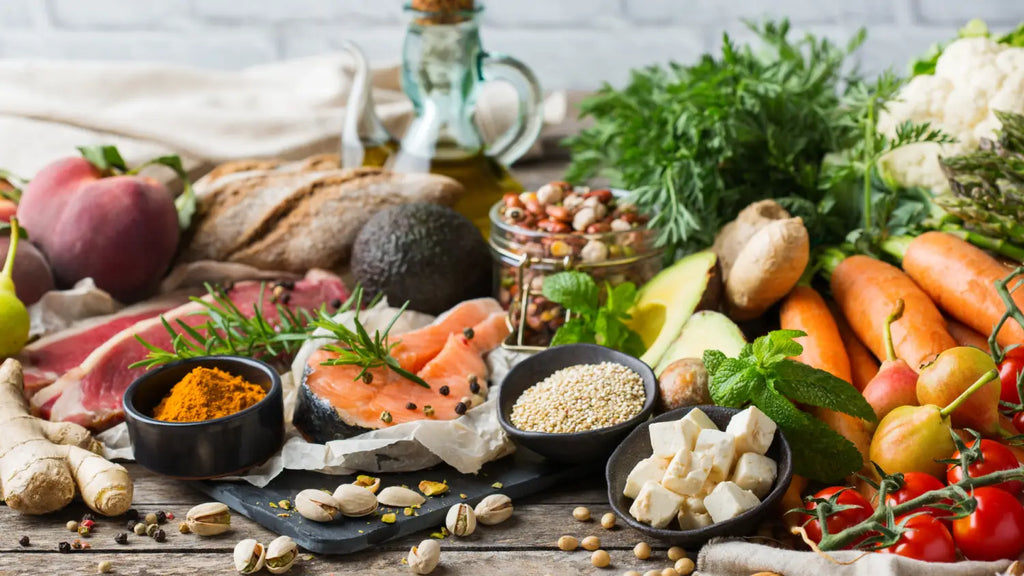 Healthy ingredients and foods