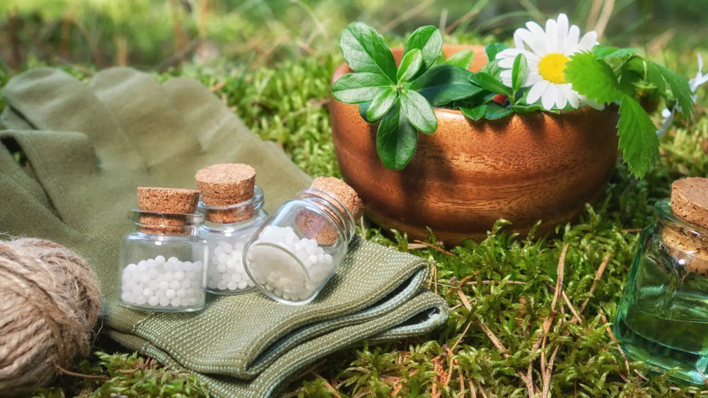 Homeopathic remedies and healing herbs