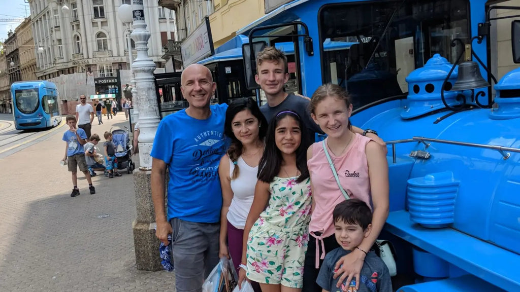 family picture in Croatia