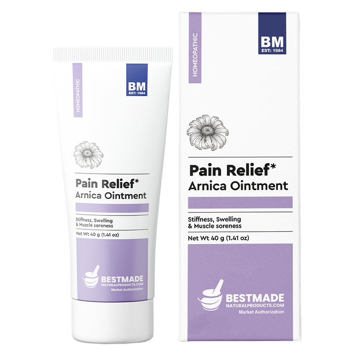Arnica Ointment for Muscle Soreness, Stiffness & Swelling - Homeopathic Pain Relief, 40g (1.41 oz)