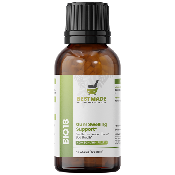 Gingivitis Support BIO18 - Cell Salt Combination for Swelling, Bleeding Gums &amp; Bad Breath