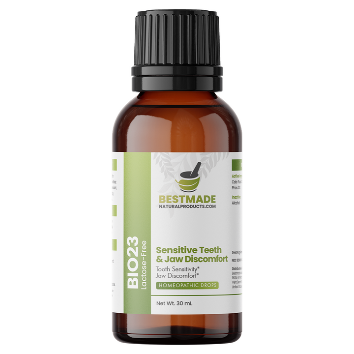 Toothache &amp; Jaw Pain BIO23 - Cell Salt Combination for Tooth Sensitivity and Oral Discomfort | 30 mL Drops