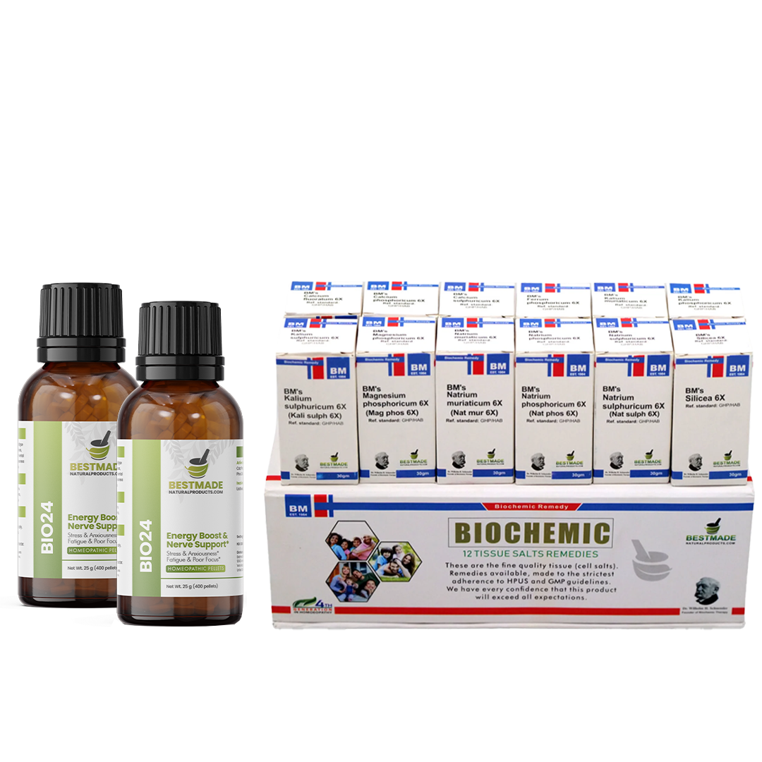 Economy Tissue Salt Kit + Bio24 (2-Pack) Bundle – Supports Energy, Well-Being &amp; Overall Health