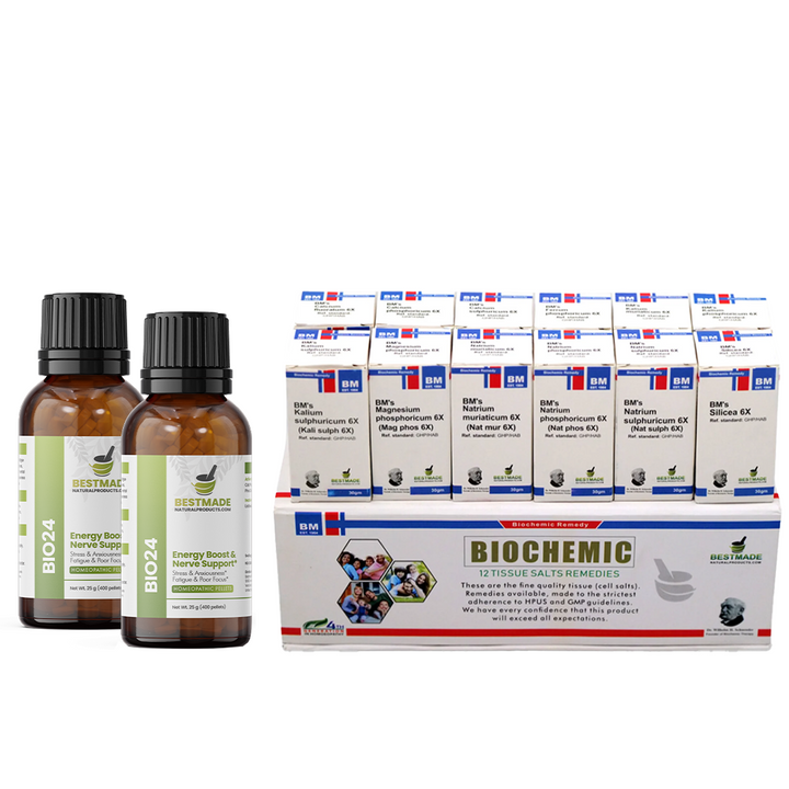 Economy Tissue Salt Kit + Bio24 (2-Pack) Bundle – Supports Energy, Well-Being &amp; Overall Health