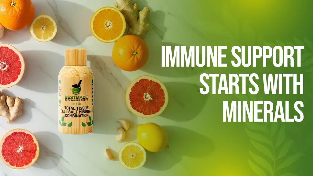 Immune support starts with minerals