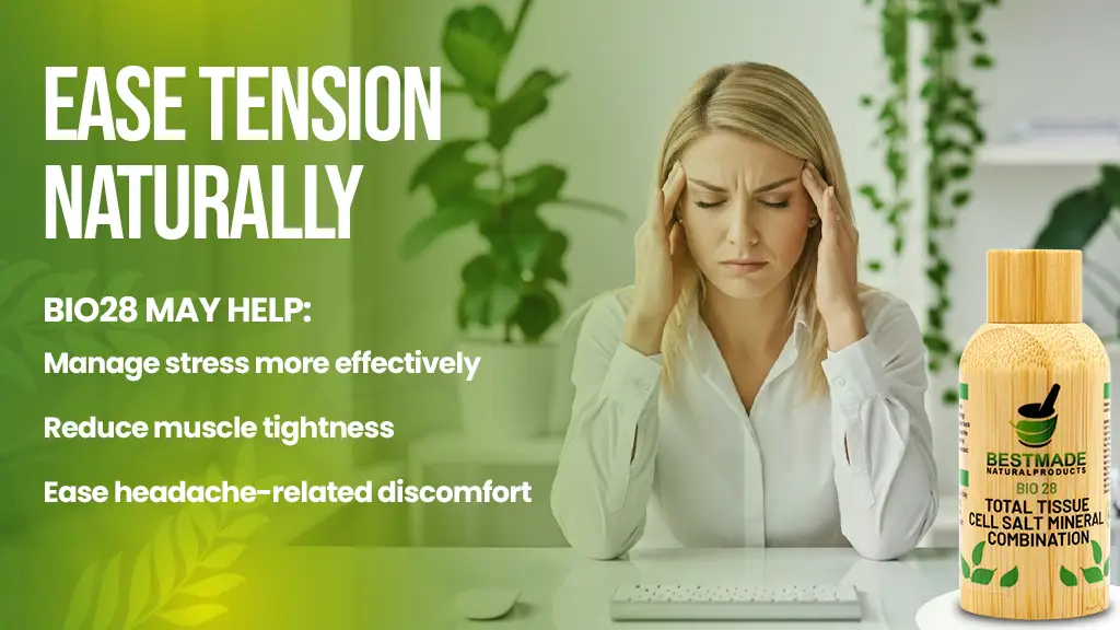 Ease tension naturally