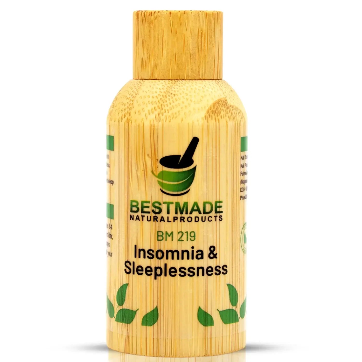 Support for insomnia and sleeplessness