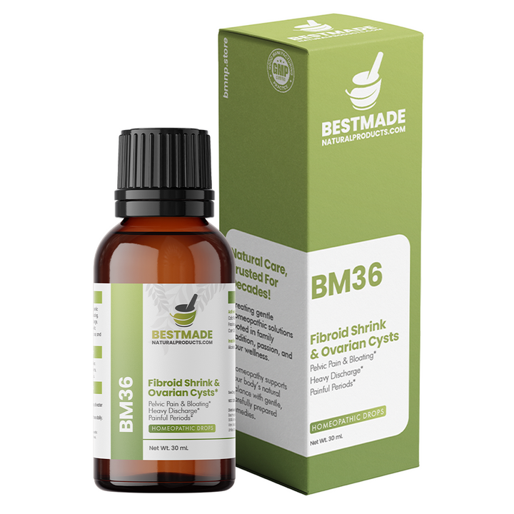 Rétrécissement fibreux - Kystes ovariens Remedy BM36 30 ml