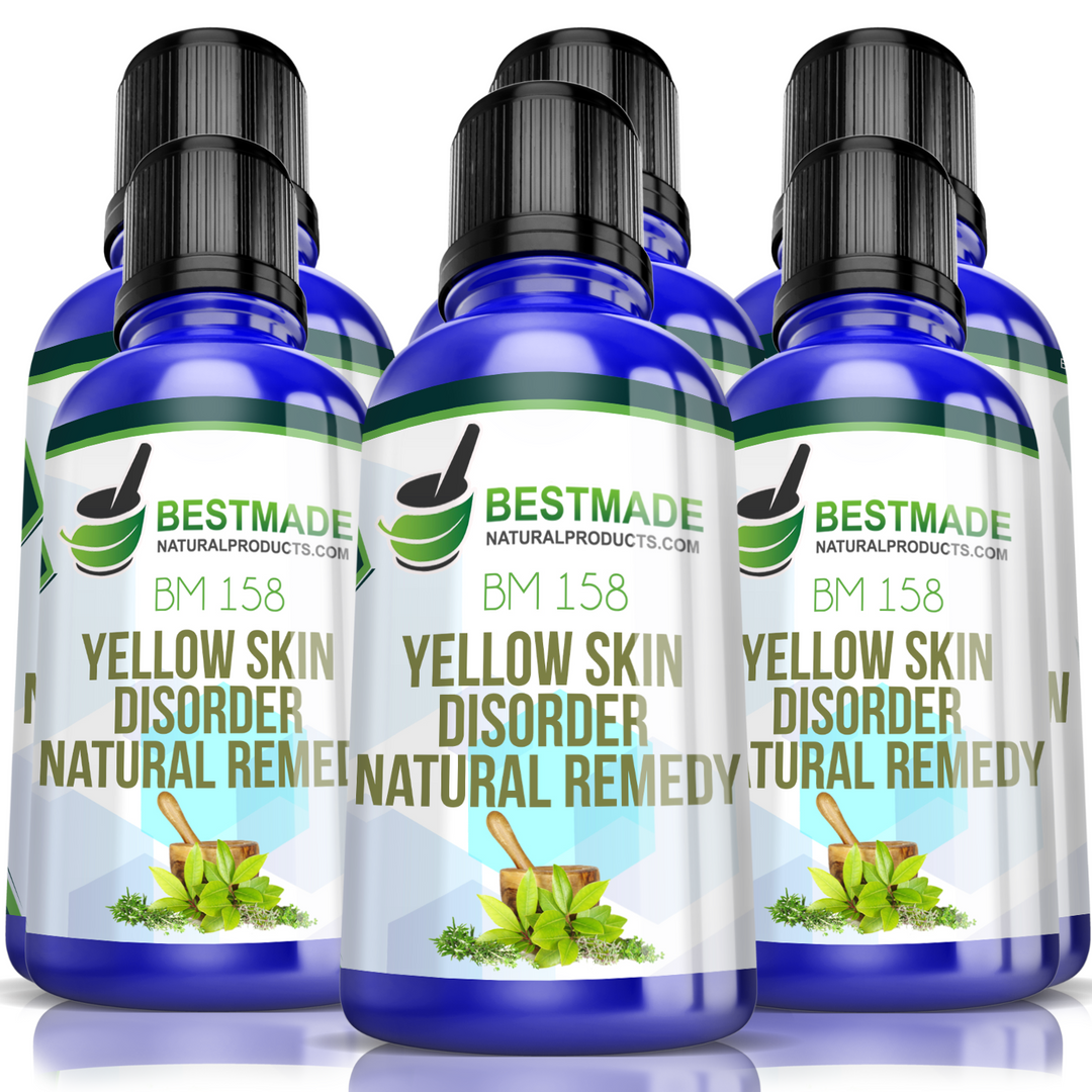 Yellow Skin Disorder Natural Remedy (BM158) Six Pack- Save