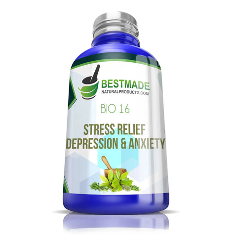 Stress relief, depression and anxiety homeopathic remedy