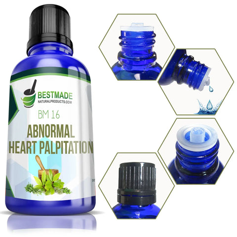 Abnormal heart palpitation remedy