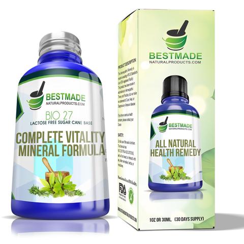 Complete vitality mineral formula