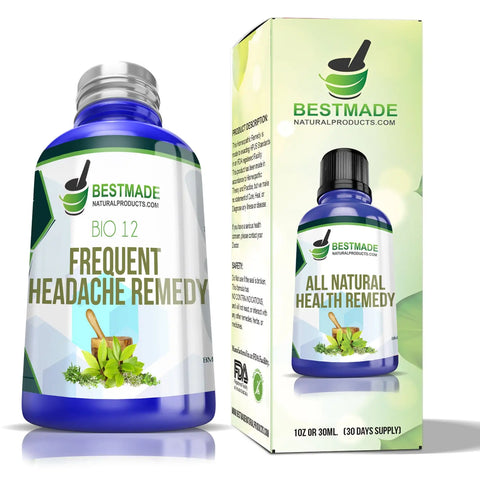 Frequent headache natural remedy