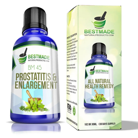 Prostatitis and enlargement remedy