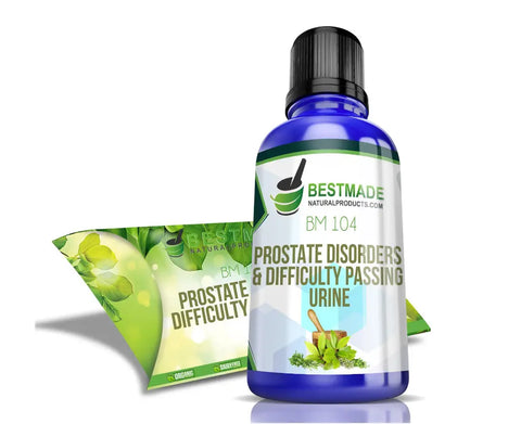 Prostate disorders and difficulty passing urine natural remedy